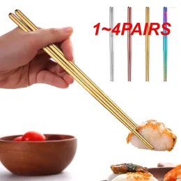 Chopsticks 1-4PAIRS Sushi Versatile Premium Non-slip Reusable User-friendly Tableware Eco-friendly Modern