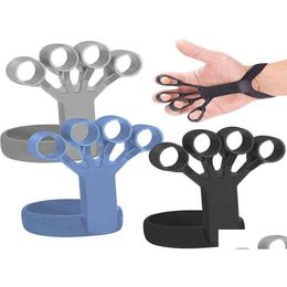 Hand Grips Sile Grip Device Finger Exercise Stretcher Arthritis Trainer Strengthen Rehabilitation Training To Relieve Pain 22011012099 Dh39W