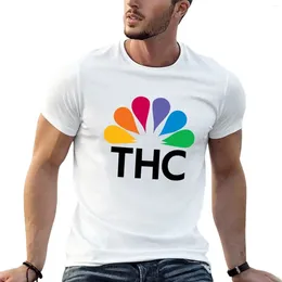 Men's Polos NBC Logo Parody For Stoners T-Shirt Vintage Clothes Plain Boys Animal Print Men Workout Shirt