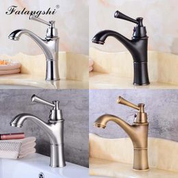 Bathroom Sink Faucets Faucet Basin Mixer Multiple Colors Copper Brass Washbasin Taps Vessel Tap Deck Mounted WB1122