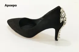 Dress Shoes Selling Brand Mary Jane Black Bling High Heels Pumps Women Crystal Zapatos Mujer Hochzeit Schuhe Bridal