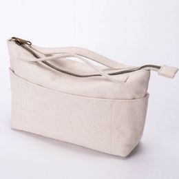 Organizer Insert Bag Fit For Designer Brand Women Canvas Cosmetic Make Up Bag Travel Inner Storage Handbag Lady Purse Liner Tote
