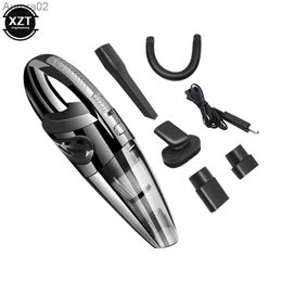Vacuum Cleaners Car Wireless Vacuum Cleaner 3000Kpa Powerful Cyclone Suction Home Portable Handheld Vacuum Cleaning Mini Cordless Vacuum Cleaner yq240402
