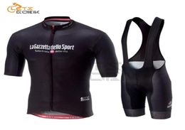 Tour De ITALIA 2020 Men Clothing Cycling Clothes Kits Summer Short Sleeve Bib Shorts Quickdry Racing Set Italy287c9930179