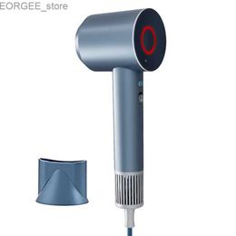 Electric Hair Dryer PuRuiKai Hair Dryer Hot Air Comb Function Professional Electric Hair Dryer Brush Multi functional Salon Style Tool Quick Hair Dryer Y240402