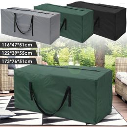Storage Bags Cushion Bag Large Capacity Furniture Protective Cover Outdoor Garden Waterproof Dustproof Christmas Tree Organizer