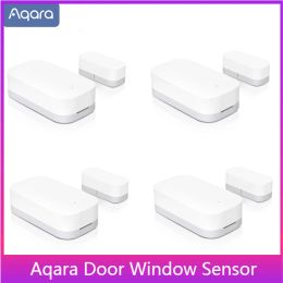 Control Aqara Door Window Sensor Zigbee Wireless Connexion Smart Mini Door Sensor Work with App Mi Home for Xiaomi Mijia Smart Home