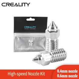 CREALITY High Speed Nozzle 0.4mm 0.6mm Nozzle Customized For Spider Hotend Kit 1.0 For Ender 7/ 5 S1 /Ender 3 V3 SE 3D Printer