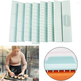 Baking Tools 8Pcs Biscuit Cake Rolling Mold ABS Pastic Thickness Measure Ruler Bakery Pastry Depth Guide And Accessories
