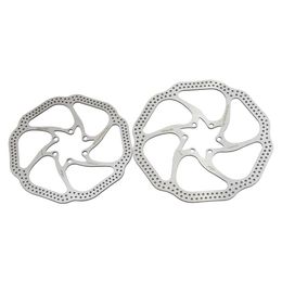 Bike Brakes Hs1 Disc Brake Rotor Stainless Steel Mtb Mountain Road Bicycle Rotors 160Mm 180Mm Oil Disc Plate Drop Delivery Sports Outd Dhu1C