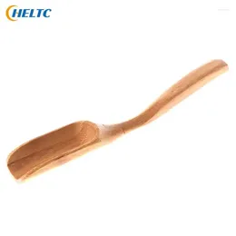 Tea Scoops 1PCS Plastic/Bamboo Scoop High Quality Leaves Chooser Holder Spoon For Honey Sauce Suger Coffee Retro Style