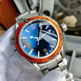 Automatic Watch RLX Luxury Man Watches Watch Styles Mens Watches Ocean Style 42mm Orange Master 8900 Automatic Sapphire Glass Classic Model Folding