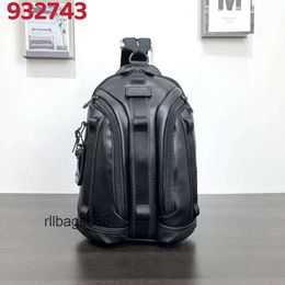 Chest Large Backpack Pack Mens Casual Leather Business Back Multifunctional TUMII 932743 Designer TUMIIs Capacity Mens Bag Travel B4PP