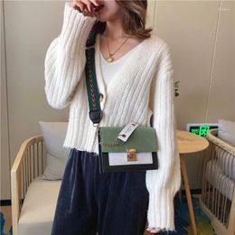 Bag Net Celebrity Wild Trend 2024 Autumn Ladies Female Summer Wave Korea Style Retro Small Square One-shoulder