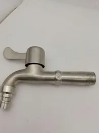 Bathroom Sink Faucets 3/4" Factory Outlets Lengthen 304 Stainless Steel Cold Water Tap Fast On Faucet Household Bibcock