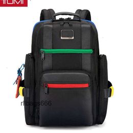 Computer 2024 Backpack TUMIIs 1 Bag Mens 232389 Business TUMII Ballistic Designer Functional High Quality Nylon Alpha Bags Travel Back Pack 1TSY