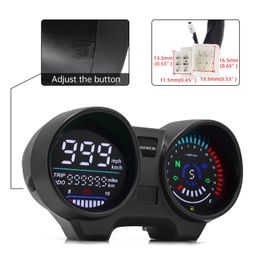 For Motorcycle Brazil Titan 150 Honda Cg150 Fan150 2010 2012 2022 Digital Led Electronic Rpm Motorcycle Speedometer Panel