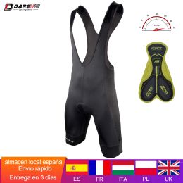 Clothings DAREVIE Cycling Bib Shorts 3D Thick Gel Padded 6 Hours Ride Cycling Bretelle 7 CM Gripper Pro Team Professional Cycling Shorts