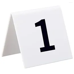 Frames Acrylic Table Number Signs Tent Plates 1-10 Numbering Display Card For Wedding Roman Numerals