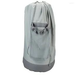 Laundry Bags Bag With Mesh Pocket In Grey 13.3 For Washing Machine Cobertora Para Lavadora Bra