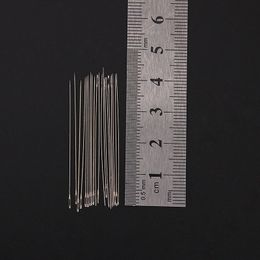 10Pcs Superfine Beaded Needle Jewelry Making Tool 40mm 100mm For Beads And Pearls Threading String Cord DIY Craft Making