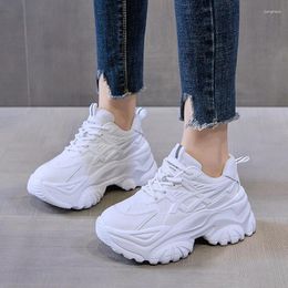 Casual Shoes Thick Sole Dad For Women 2024 Autumn Versatile Korean Spring And Sports Women's Lightweight
