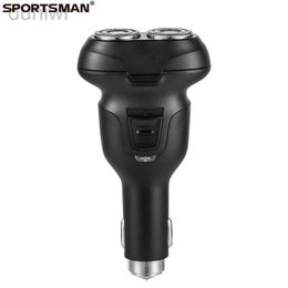 Electric Shavers SPORTSMAN Car Charger Shaver Twin Blade Razor Vehicle-mounted Safety Hammer Man Machine 12-24V 2442