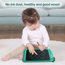 LCD Screen Smart Writing Board Kids Drawing Tablet Cartoons Graffiti Painting Pad Erasable Electronic Handwriting Toys For Child