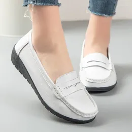 Casual Shoes Women Spring Autumn Thick Bottom Loafers Non-slip Lightweight Comfortable Flats Sapatilha Feminino