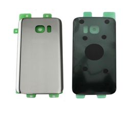 10 teile/los Original Neue Glas Batteriefach Rückseite Gehäuse Anhaftender Aufkleber Für Samsung Galaxy S7 G930 SMG930F Ersatz wi5757137