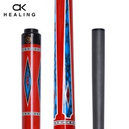 Black Technology 1/2 Split Billiards Cues Carbon Fiber Shaft Protaper 12.4mm Tip Stainless Radial Joint Pool Cue Sticks Play Cue 240327