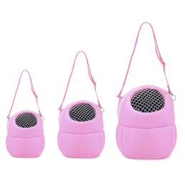 Small Pet Carrier Rabbit Cage Hamster Chinchilla Travel Warm Bags Cages Guinea Pig Carry Pouch Bag Breathable