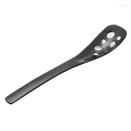 Spoons Metal Cooking Spoon With Holes Modern Design Tea Small Dessert Teaspoon Coffee Teaspoons Stainless Steel