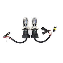 2Pack 35w/55W H4 Auto HID biXenon Lampadina per fari 12V 4300K 6000K 8000K 12000K Luci abbaglianti e anabbaglianti di ricambio