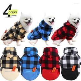 Dog Apparel Winter Warm Pet Clothes Soft Wool XS-5XL Hoodies Outfit For Small Dogs Chihuahua Pug Sweater Clothing Puppy Cat Coat