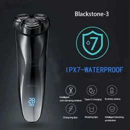 Electric Shavers ENCHEN Blackstone 3D Shaver Razor For Men IPX7 Waterproof Wet Dry Dual Use LCD Display Face Beard Shaving 2442