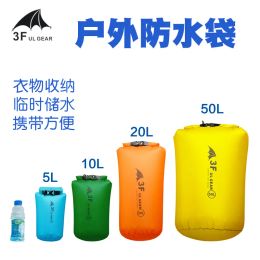 3F UL GEAR Round Seaside Beach Drifting Wading Waterproof Bag Outdoor Luggage Waterproof Bag Bathroom Airbag