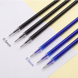 0.5 mm Erasable gel pen set Blue Black Red Ink ballpoint refill Rods Washable Handle School Writing supplies Stationery Pen