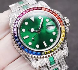 clean-Ceramic Bezel Mens watches 40MM Automatic 2836 Movement Watch Luminous Sapphire Waterproof Sports Self-wind Fashion Wristwatches montre de luxe watch