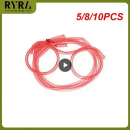 Drinking Straws 5/8/10PCS Kids Gift Diy Toys Homebrew Flexible Glasses Straw Cocktail Accessories