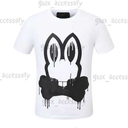 Psy BunnyesRabbits Design Multi Style Men Shirt Fashion Designer Tshirt Couple Short Sleeve Summer Casual T Shirt Mens Womens Skeleton Rabbit 479