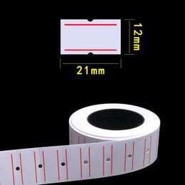 10 Rolls Self Adhesive Price Labels Paper Tag Sticker Single Row for Price 53CA