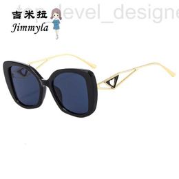 Sunglasses designer Cat's Eye Tide Contrast Modern Women's Love Decorative Internet Famous Instagram Street Photo Glasses FHV9