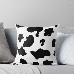 Pillow Cow Pattern Spots Animal Print Throw