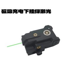 Tactical outdoor new F303 magnetic suction charging hanging mini green laser adapter gk