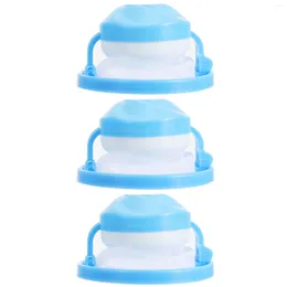 Laundry Bags 3 Pcs Mesh Strainer Washing Machine Hair Filter Washer Bag Dog House Cleaning Tools Net
