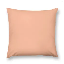 Pillow Peach-Orange Solid Color Throw Christmas S For Sofa Covers Couch Pillows