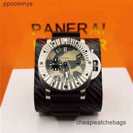 Paneraiss DEISGN Movement Watches Luminous Machine Watch Panera Carbotech Designer Watch Waterproof Wristwatches Stainless steel Automatic High Quality WN-VD1X