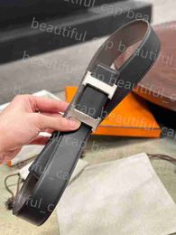 Designer Men Belt High Quality Top Leather Women Belt Classic Casual Business Men Belt Buckle Reversible Leather Strar 38MM