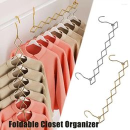 Hangers Multi-port Clothes Drying Rack Durable Space Saving Stainless Steel Hanger Foldable Hooks